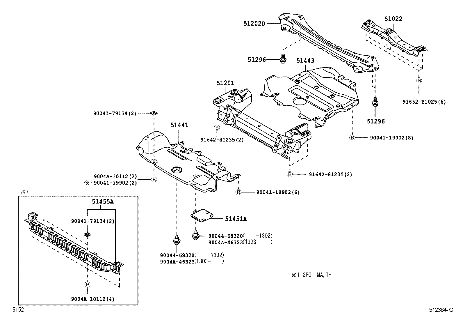  AVANZA |  SUSPENSION CROSSMEMBER UNDER COVER
