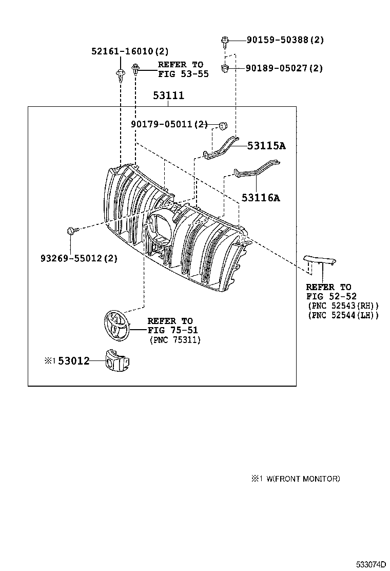  LAND CRUISER PRADO |  RADIATOR GRILLE