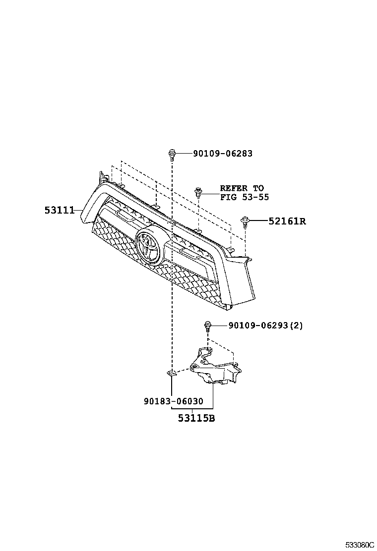  4RUNNER |  RADIATOR GRILLE
