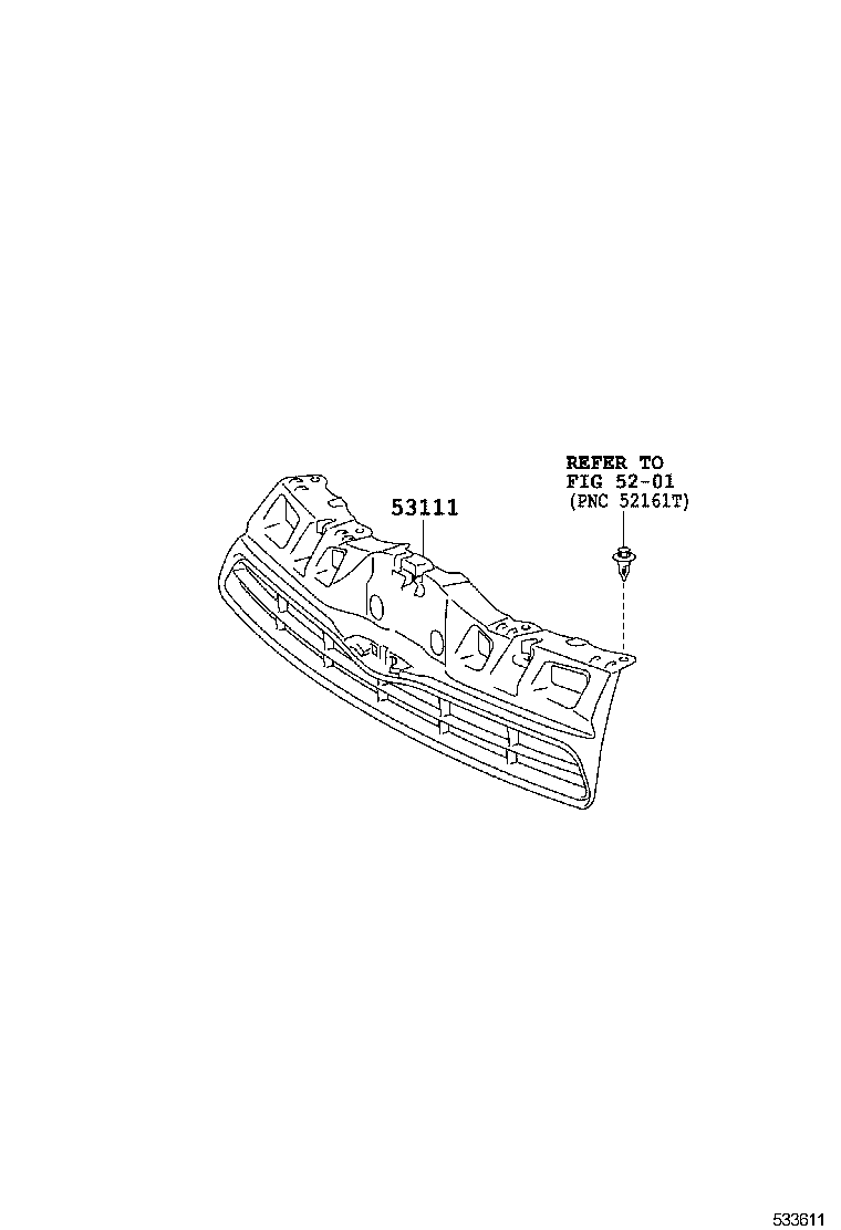  PRIUS C |  RADIATOR GRILLE