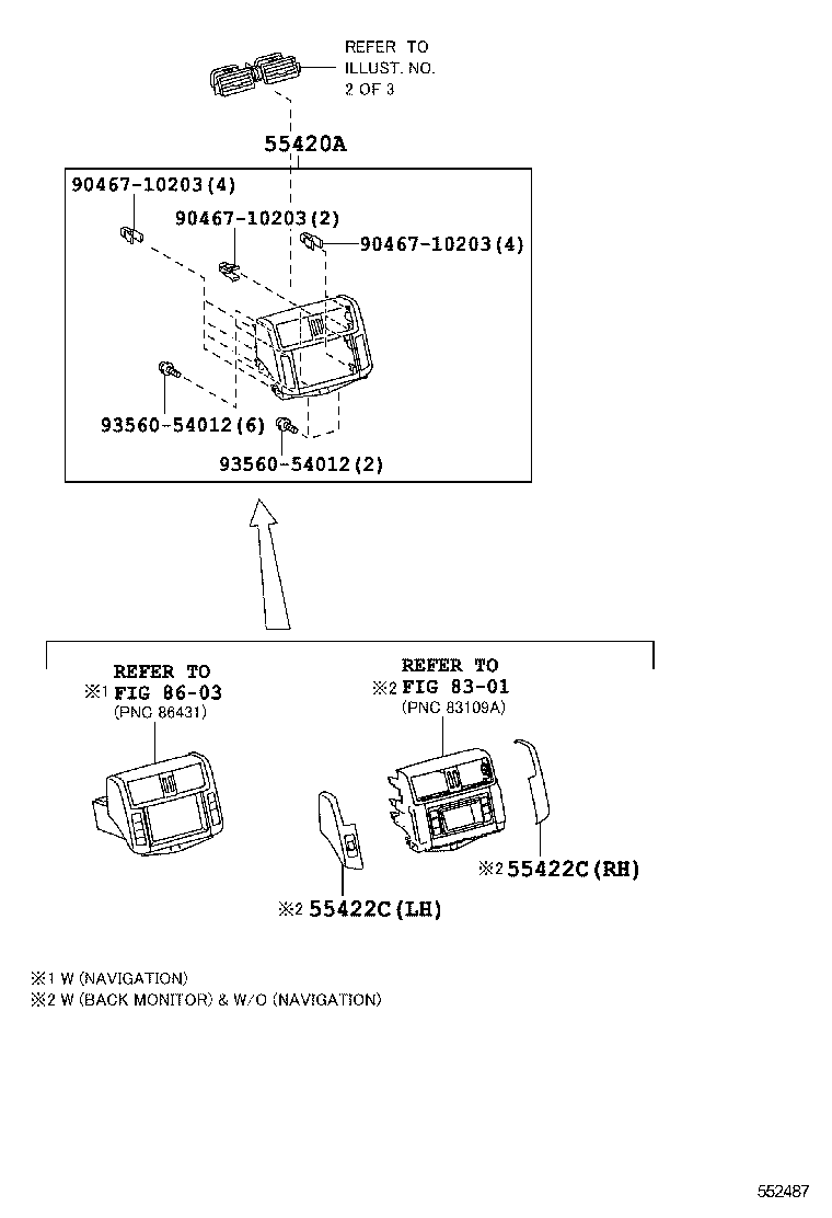  LAND CRUISER PRADO |  INSTRUMENT PANEL GLOVE COMPARTMENT