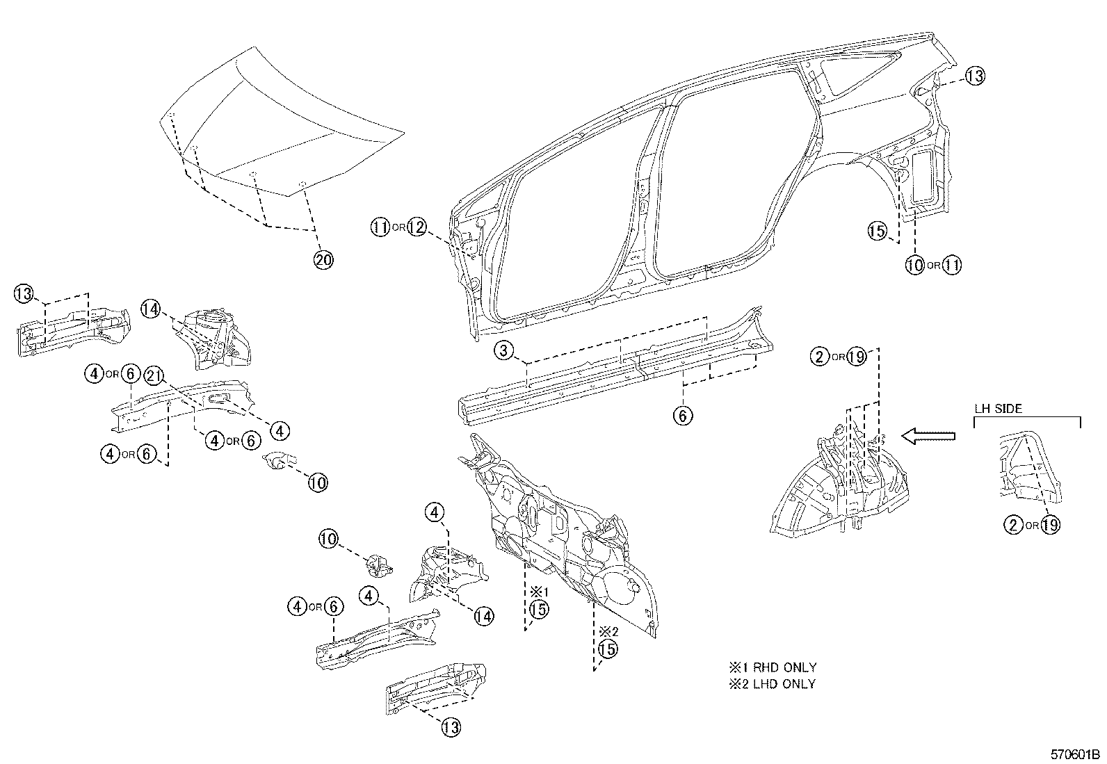  PRIUS V |  HOLE PLUG