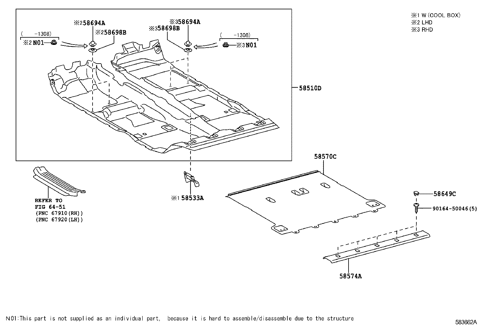  LAND CRUISER PRADO |  FLOOR MAT SILENCER PAD