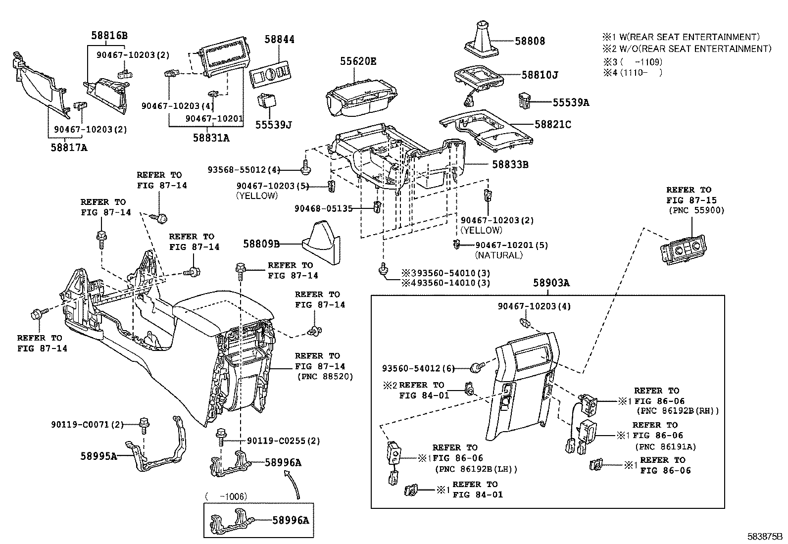  LAND CRUISER PRADO |  CONSOLE BOX BRACKET