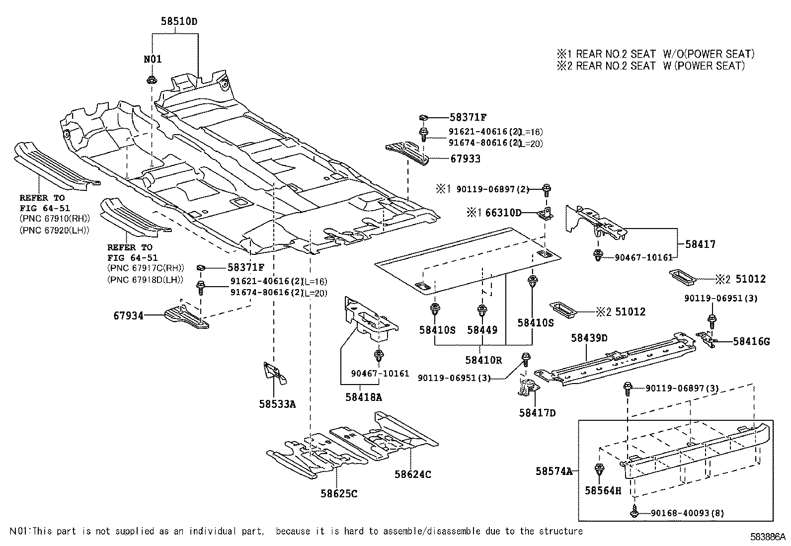  LAND CRUISER PRADO |  FLOOR MAT SILENCER PAD