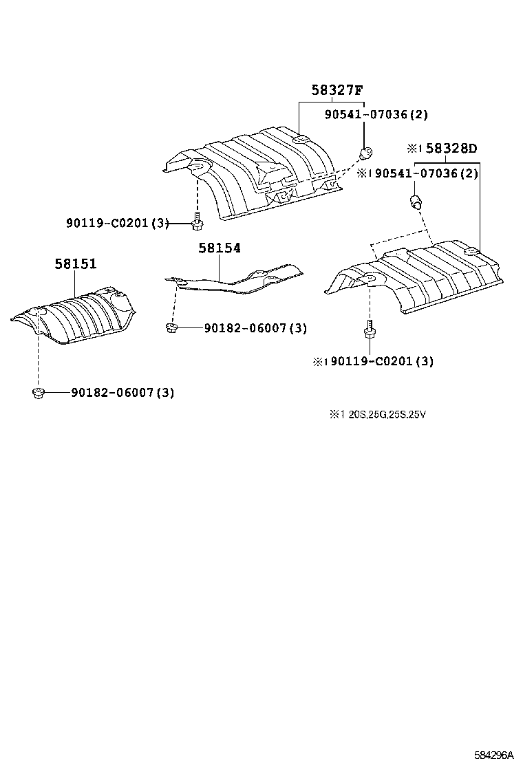  CAMRY HYBRID CHINA |  FLOOR INSULATOR