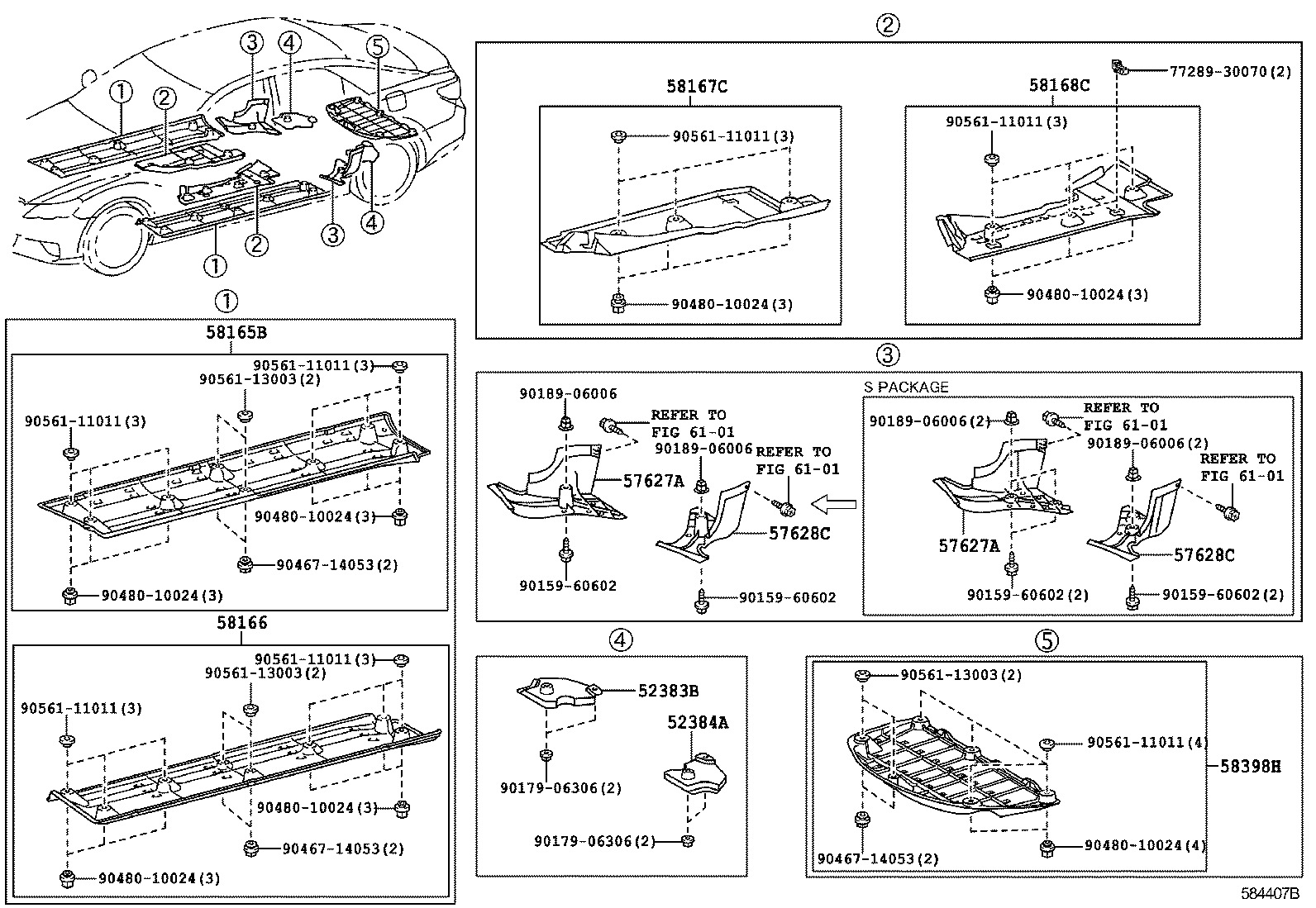  MARK X |  FLOOR PAN LOWER BACK PANEL