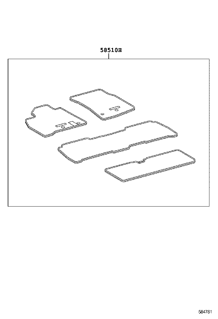  LAND CRUISER CHINA |  FLOOR MAT SILENCER PAD