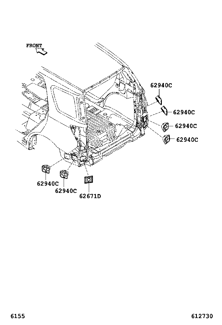  RUSH |  REAR VENTILATOR ROOF VENTILATOR