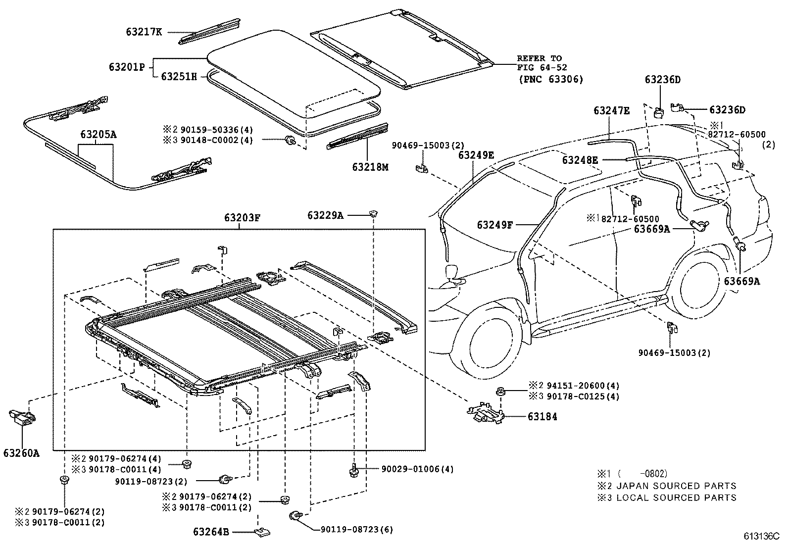  LAND CRUISER CHINA |  ROOF PANEL BACK PANEL