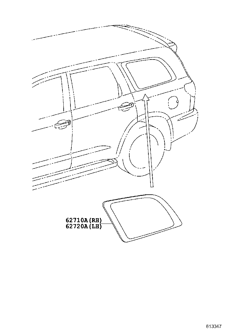  SEQUOIA |  SIDE WINDOW