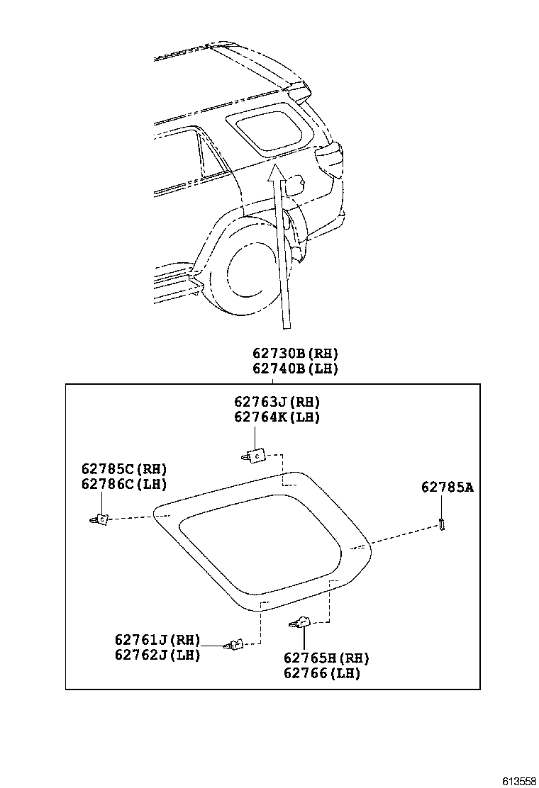  4RUNNER |  SIDE WINDOW