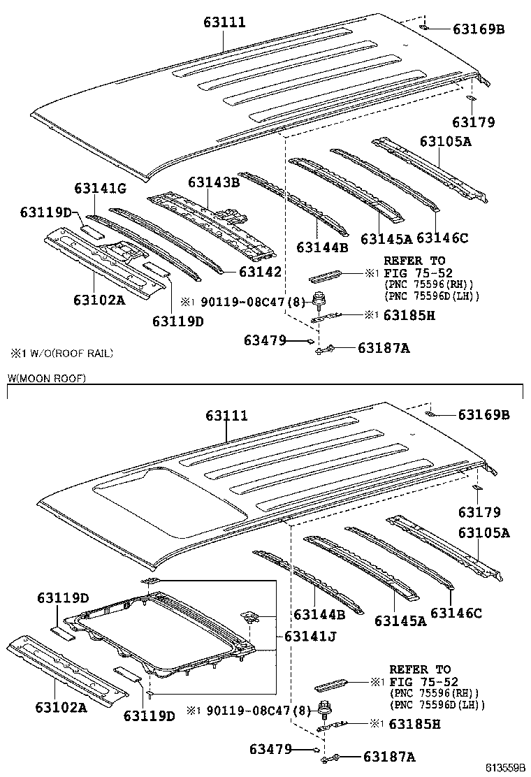  4RUNNER |  ROOF PANEL BACK PANEL