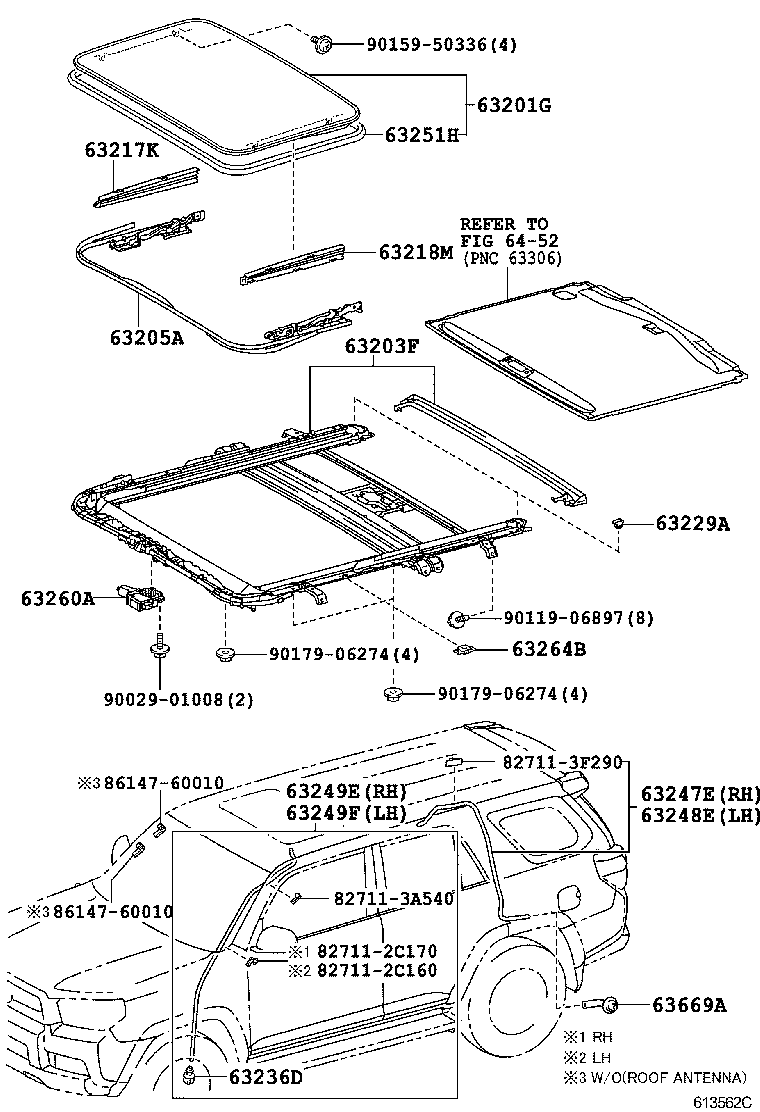  4RUNNER |  ROOF PANEL BACK PANEL