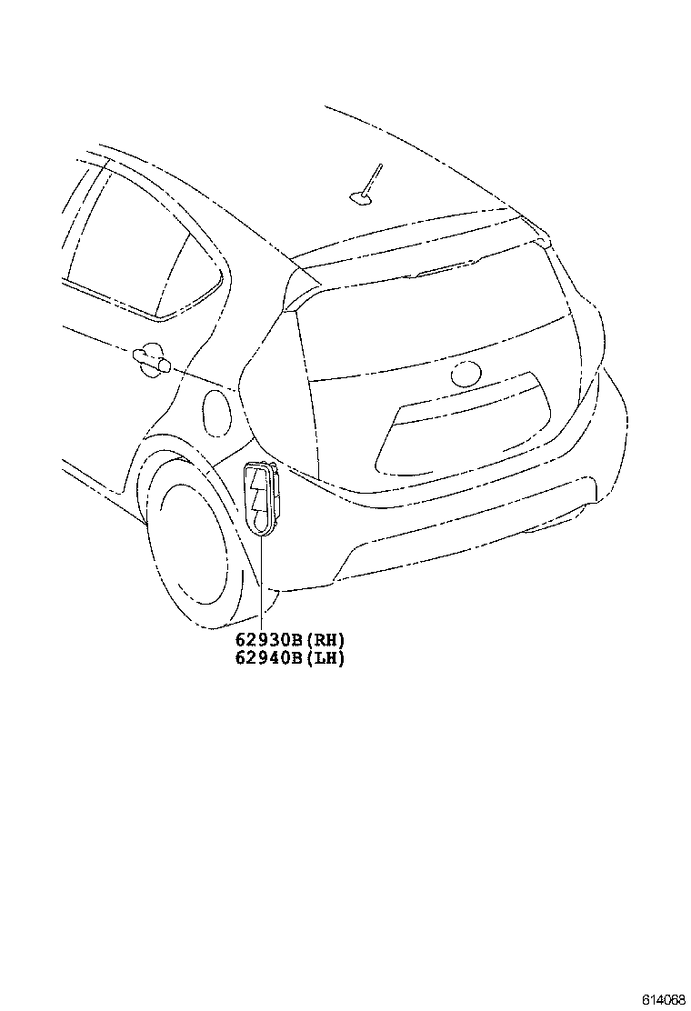  PRIUS C |  ROOF SIDE VENTILATOR