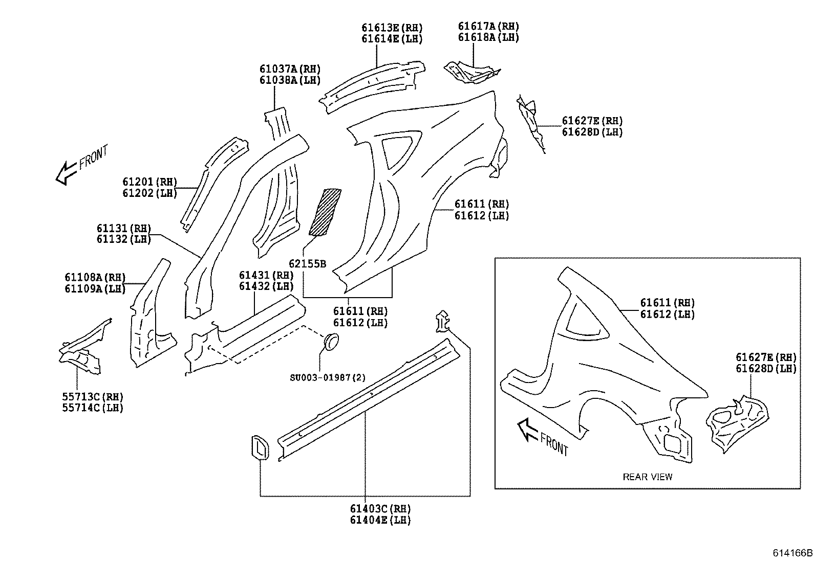  GT86 86 |  SIDE MEMBER