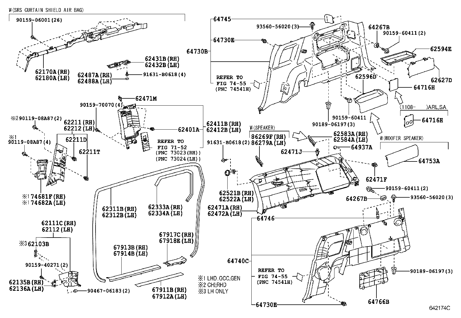  FJ CRUISER |  INSIDE TRIM BOARD