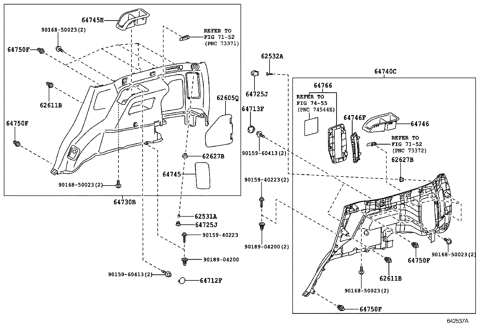  4RUNNER |  INSIDE TRIM BOARD