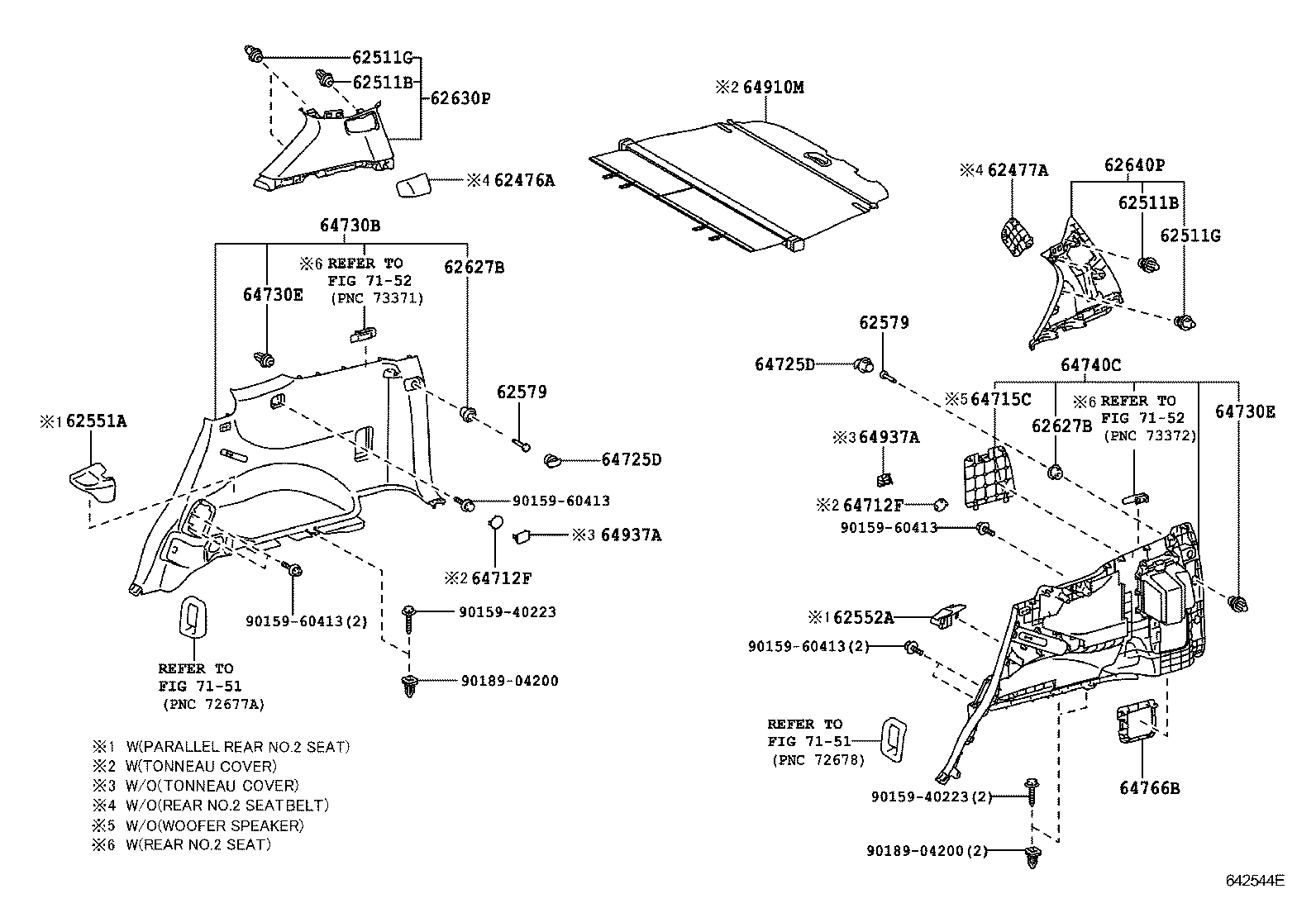  LAND CRUISER PRADO |  INSIDE TRIM BOARD