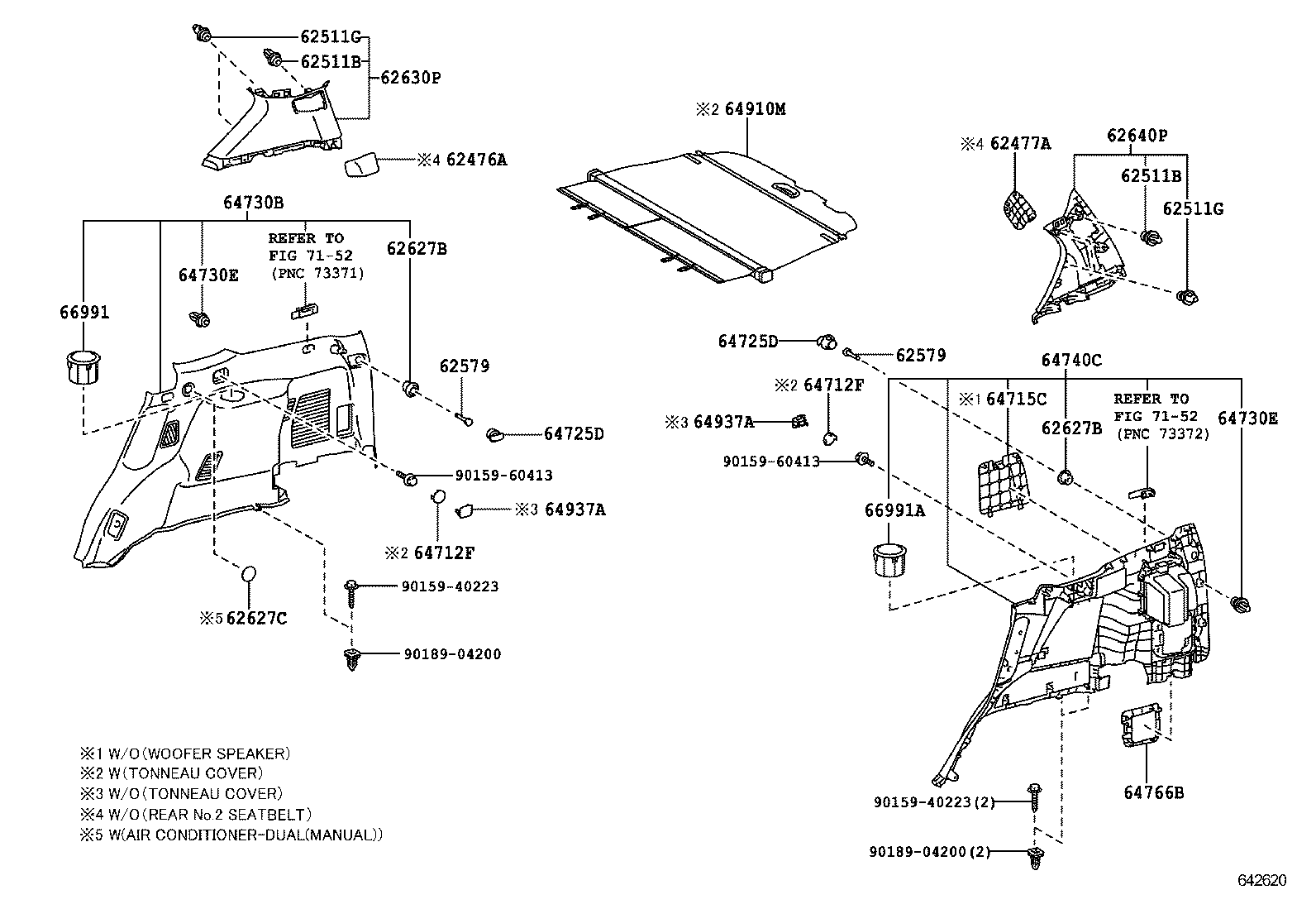  LAND CRUISER PRADO |  INSIDE TRIM BOARD