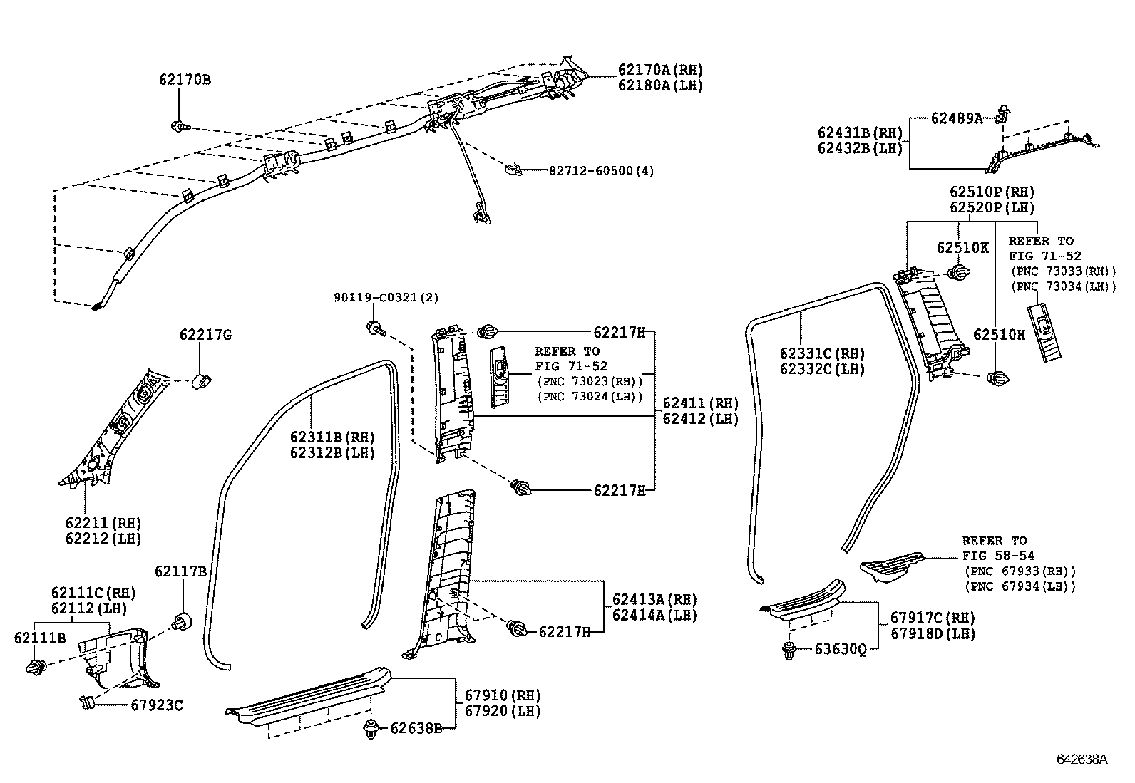  LAND CRUISER PRADO |  INSIDE TRIM BOARD
