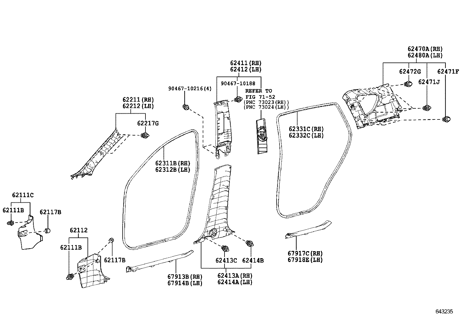  RAV4 |  INSIDE TRIM BOARD