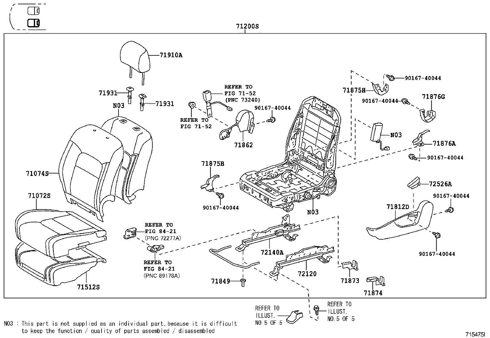  LAND CRUISER CHINA |  SEAT SEAT TRACK