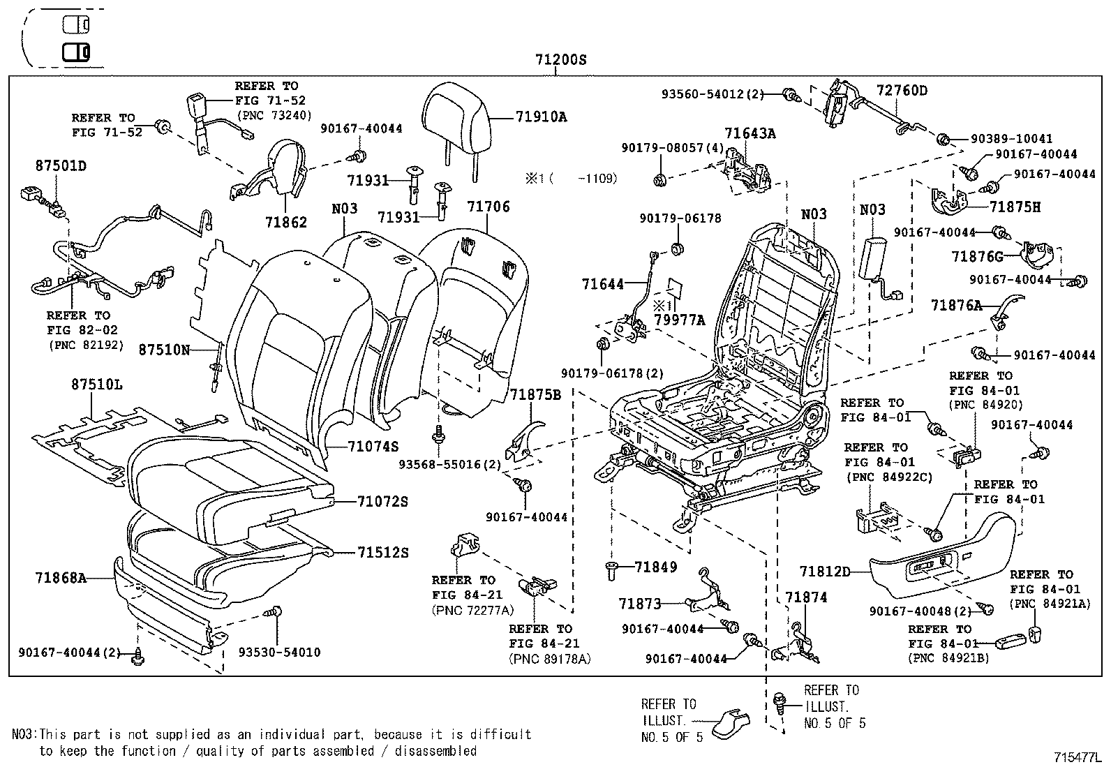  LAND CRUISER CHINA |  SEAT SEAT TRACK