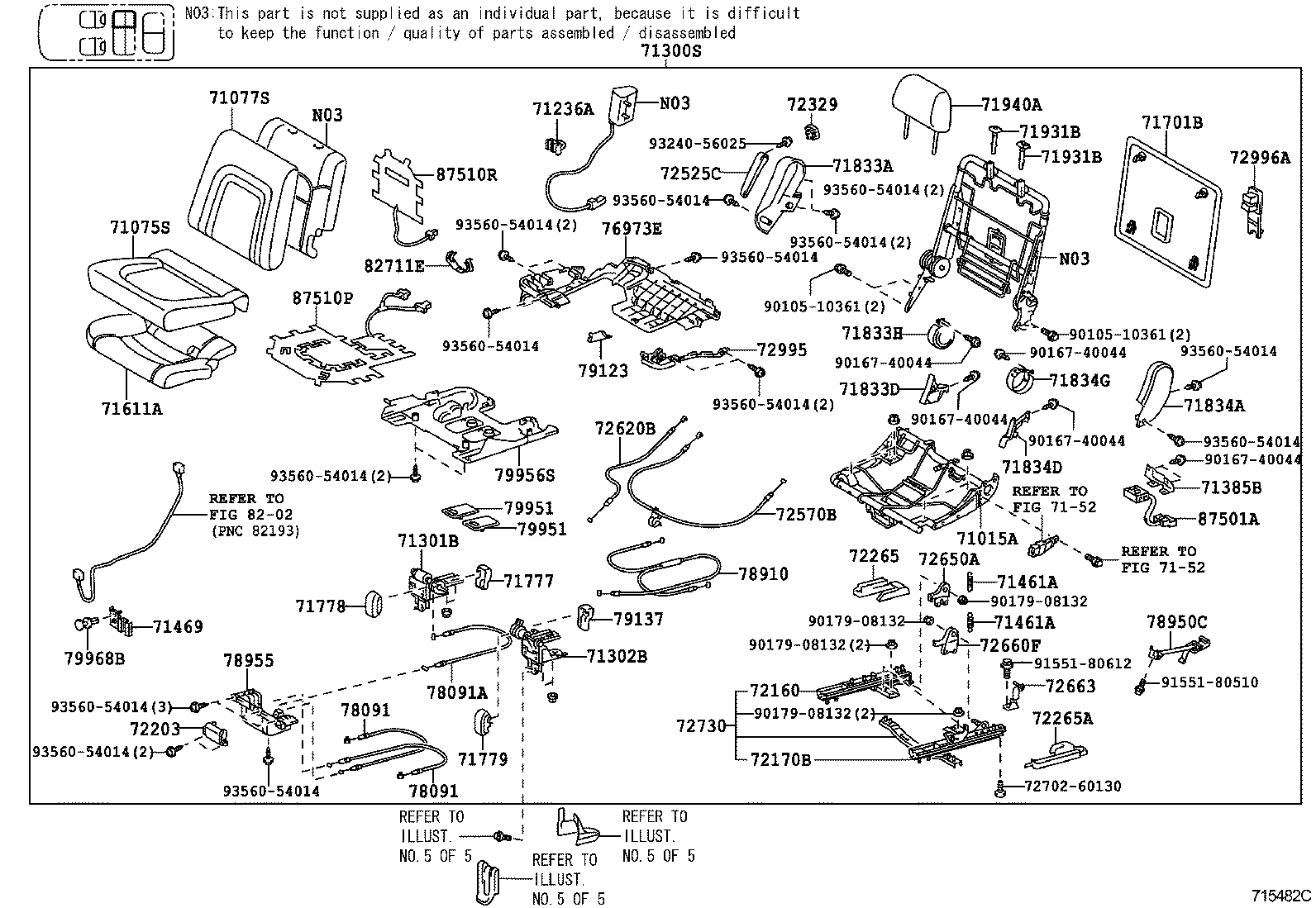  LAND CRUISER CHINA |  SEAT SEAT TRACK