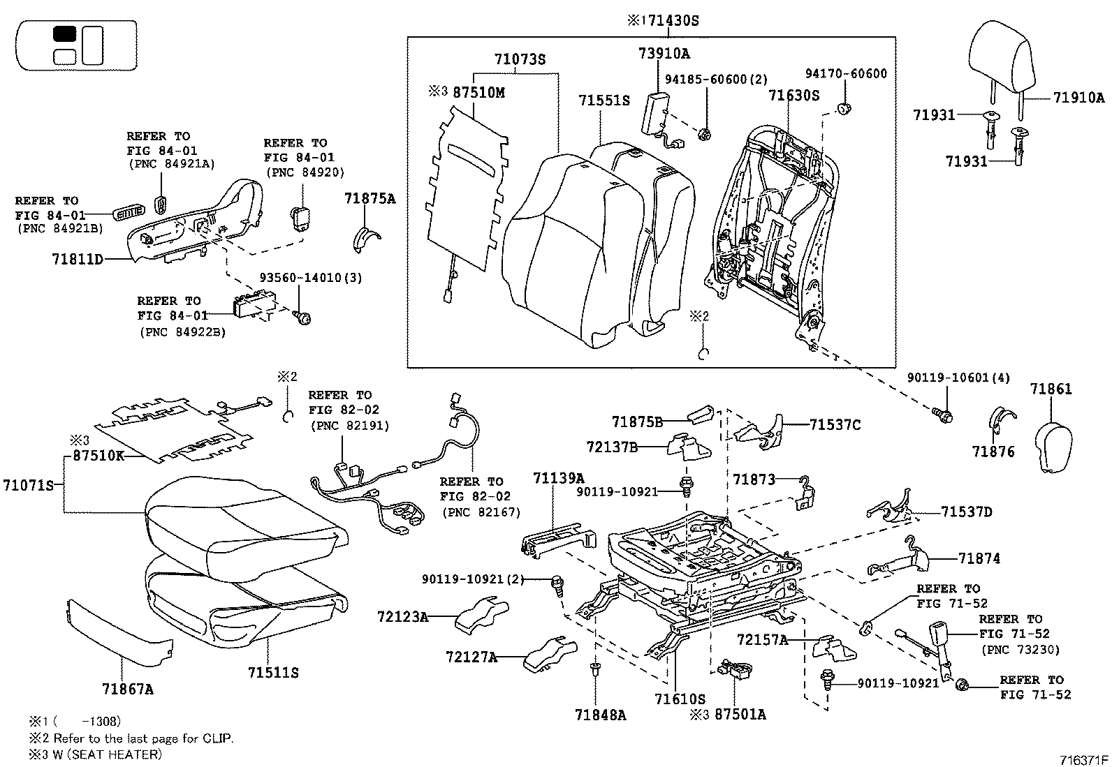  LAND CRUISER PRADO |  SEAT SEAT TRACK