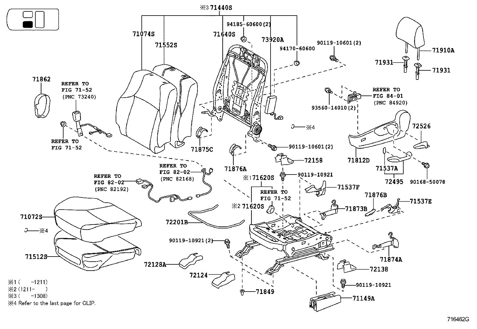  4RUNNER |  SEAT SEAT TRACK