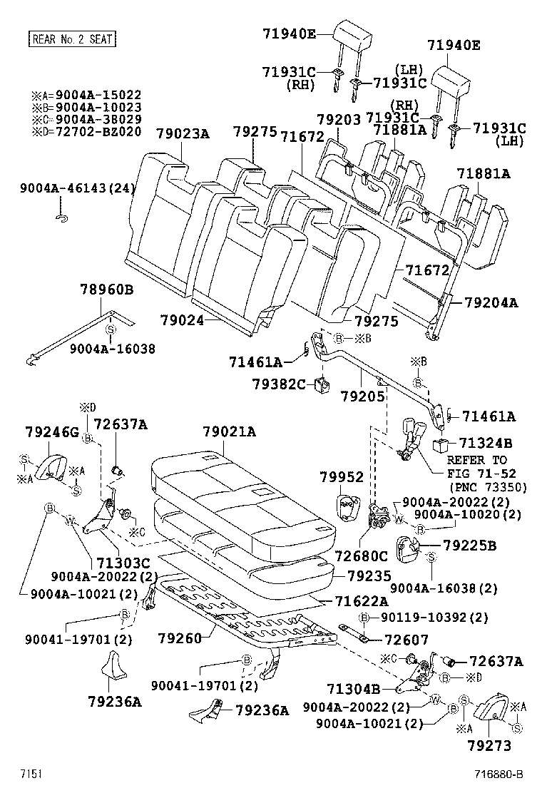 RUSH |  SEAT SEAT TRACK