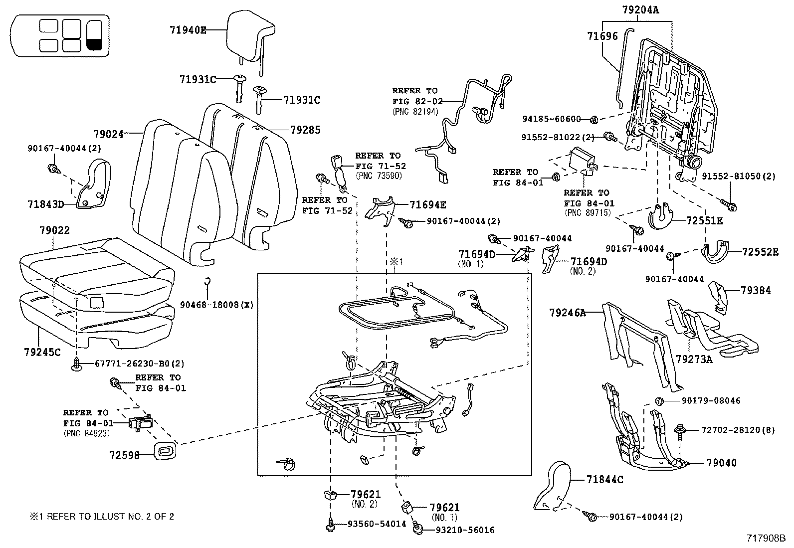  PREVIA TARAGO |  SEAT SEAT TRACK