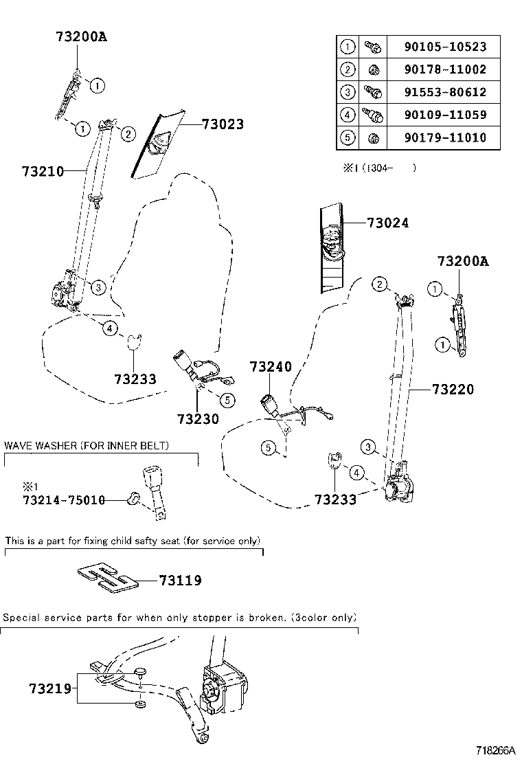  RAV4 |  SEAT BELT