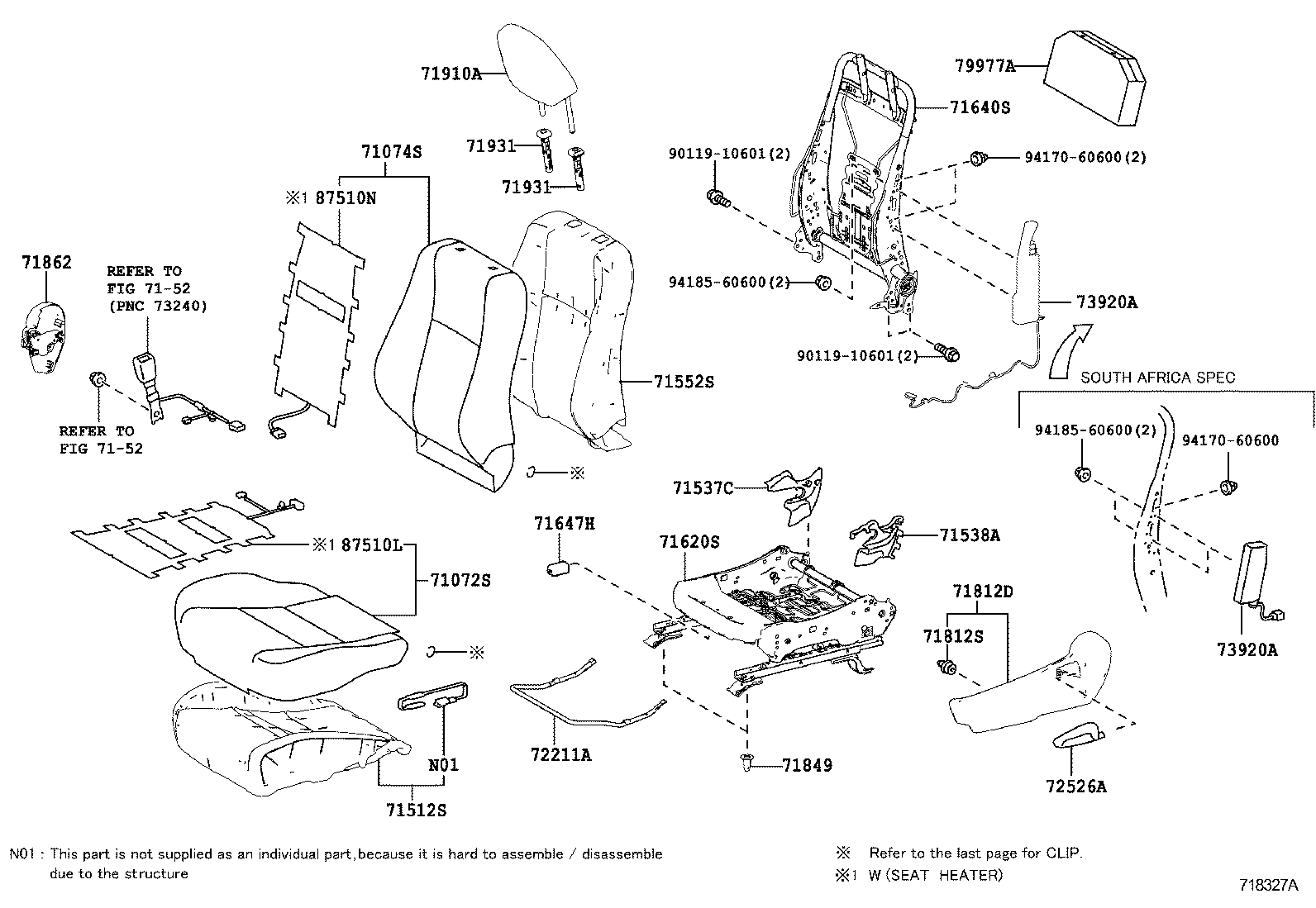  RAV4 |  SEAT SEAT TRACK