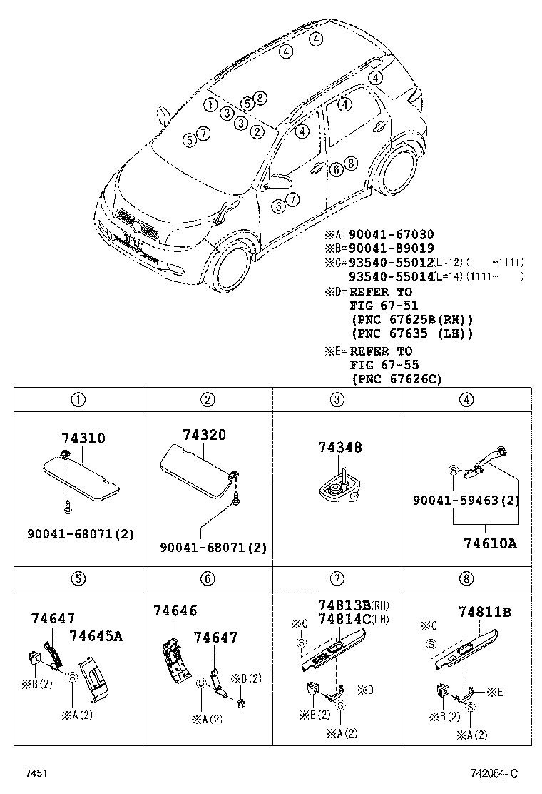  RUSH |  ARMREST VISOR