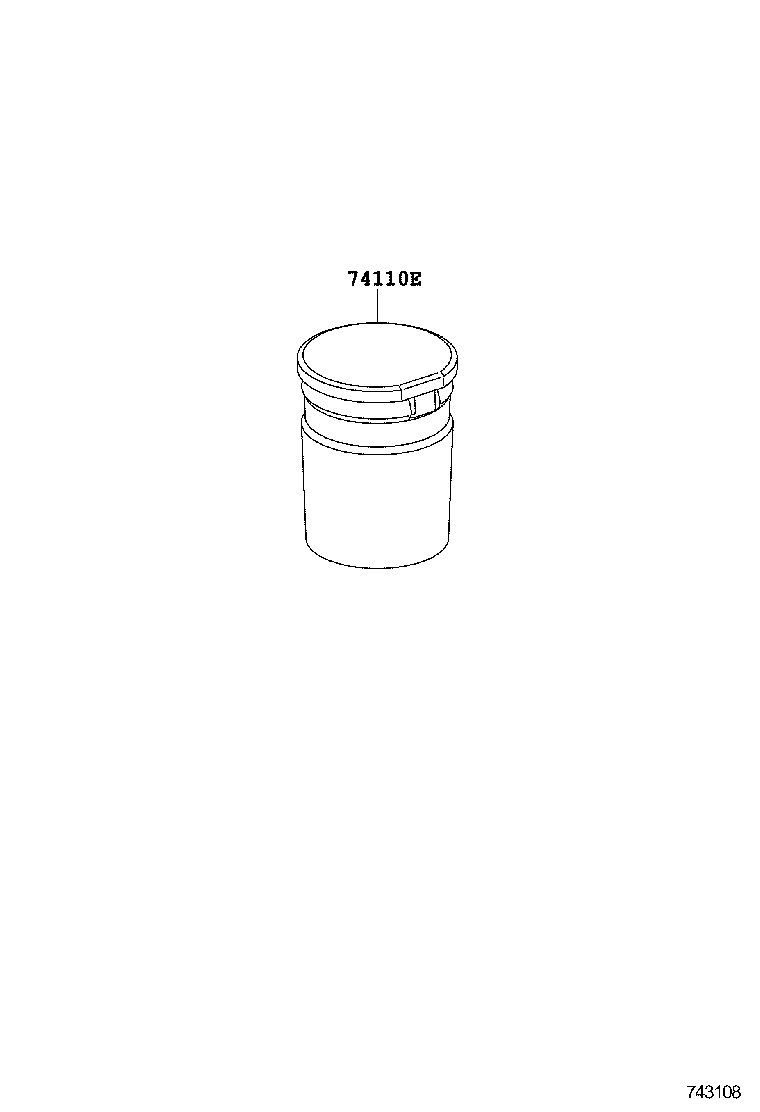  EZ |  ASH RECEPTACLE