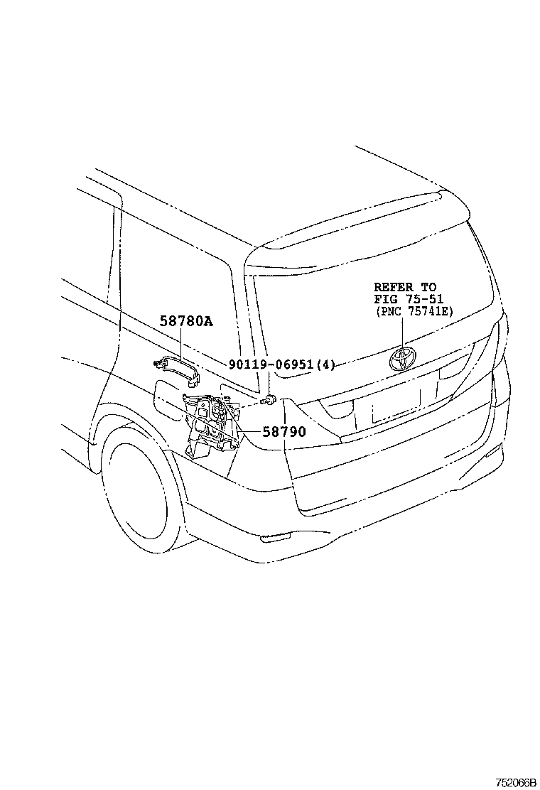  ALPHARD VELLFIRE HV |  TOOL BOX LICENSE PLATE BRACKET