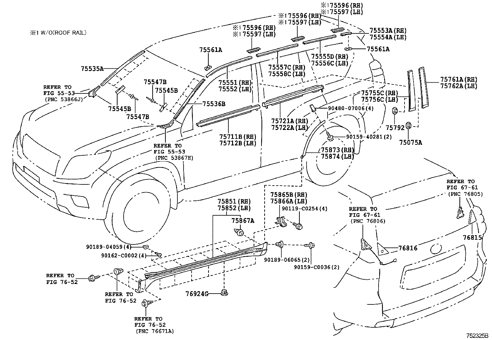  LAND CRUISER PRADO |  MOULDING