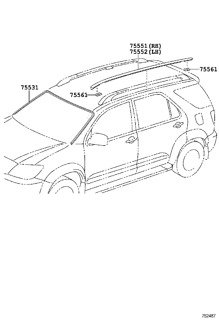  FORTUNER |  MOULDING