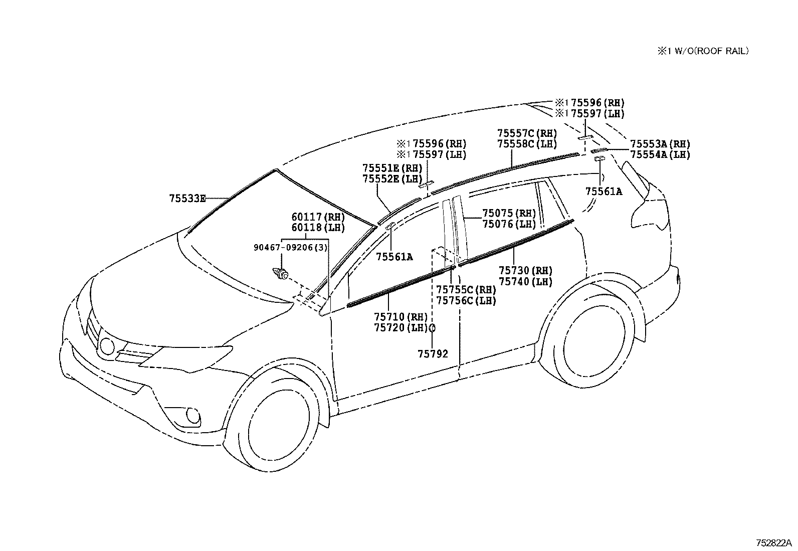  RAV4 |  MOULDING