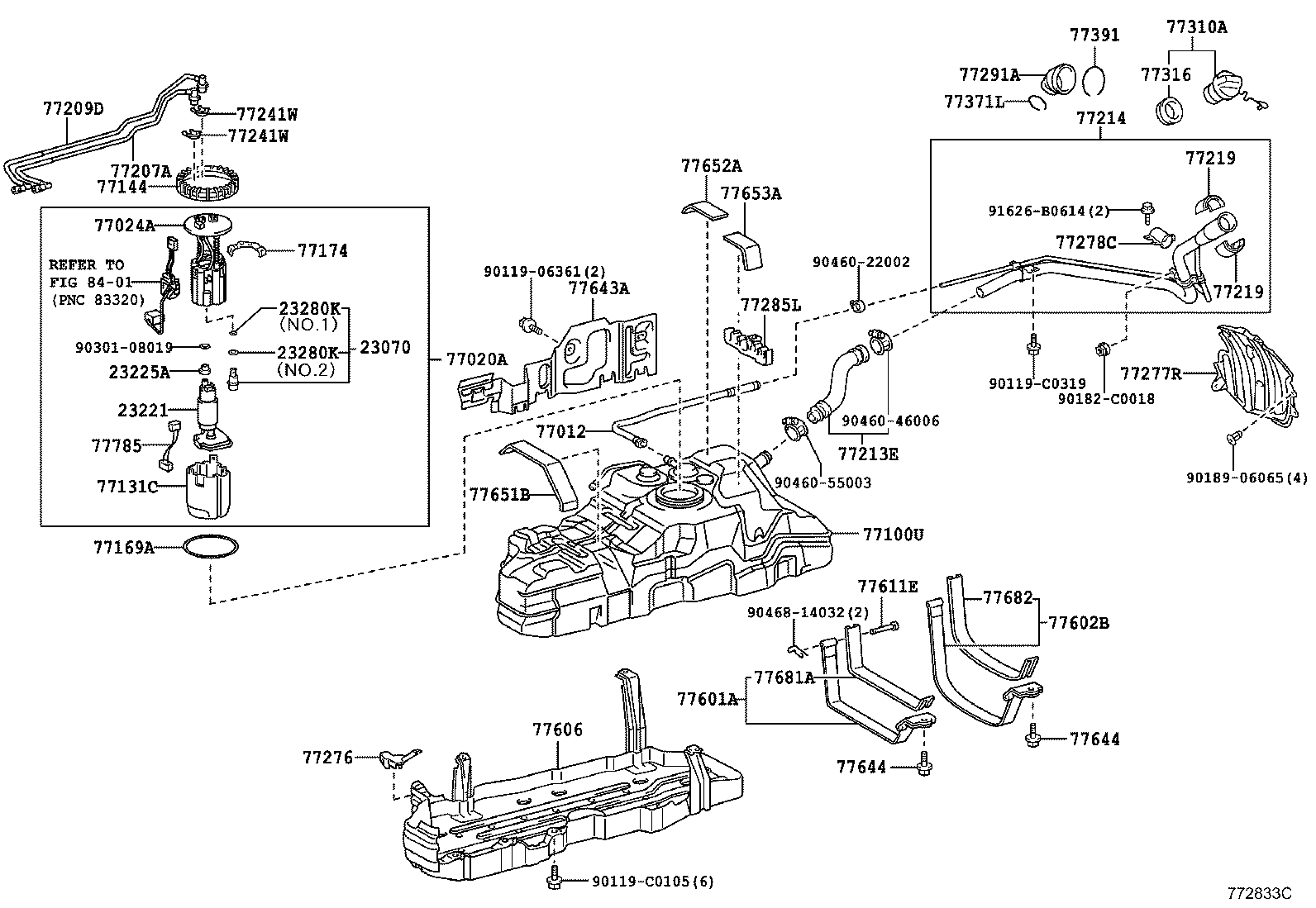  LAND CRUISER PRADO |  FUEL TANK TUBE