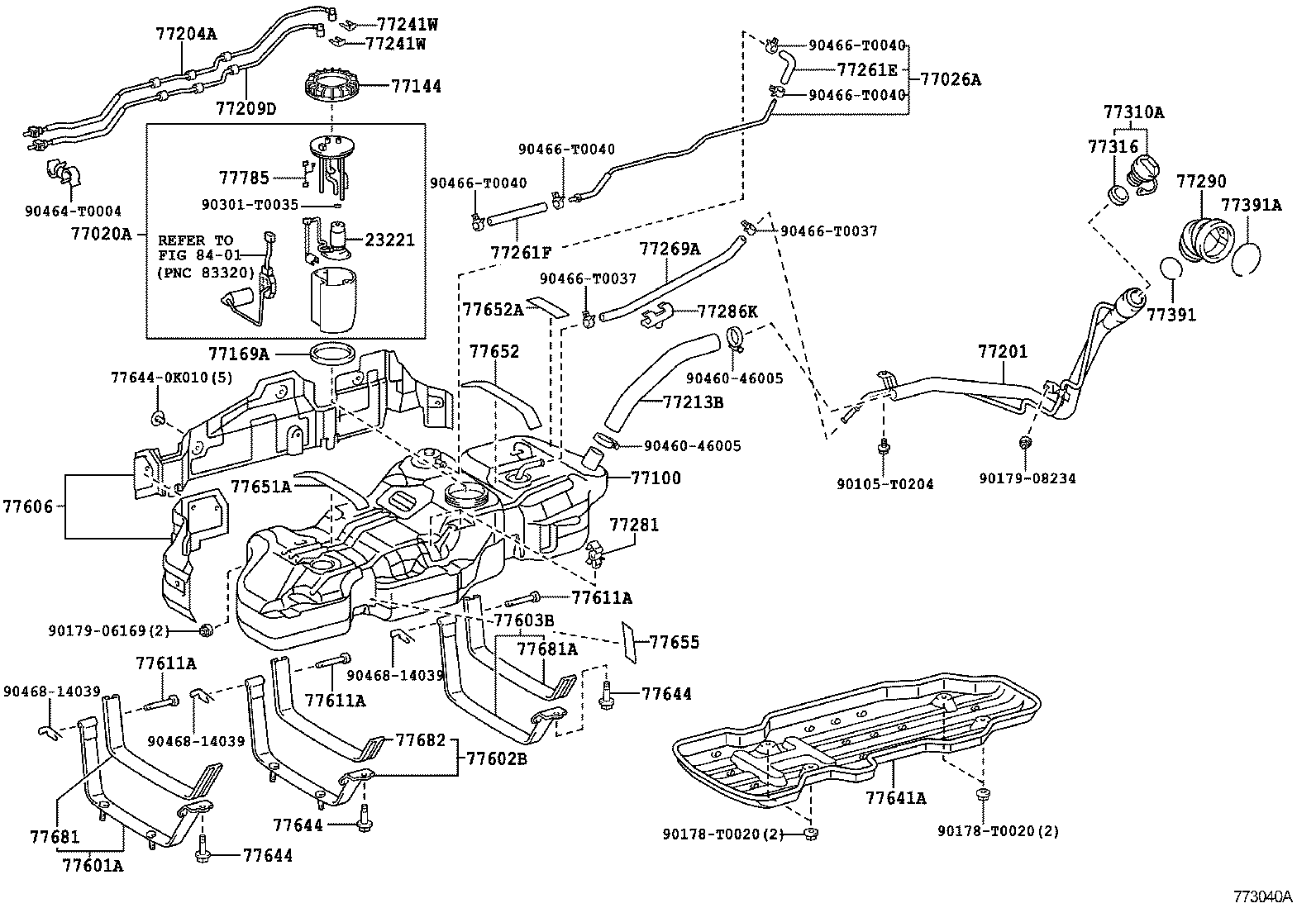  FORTUNER |  FUEL TANK TUBE