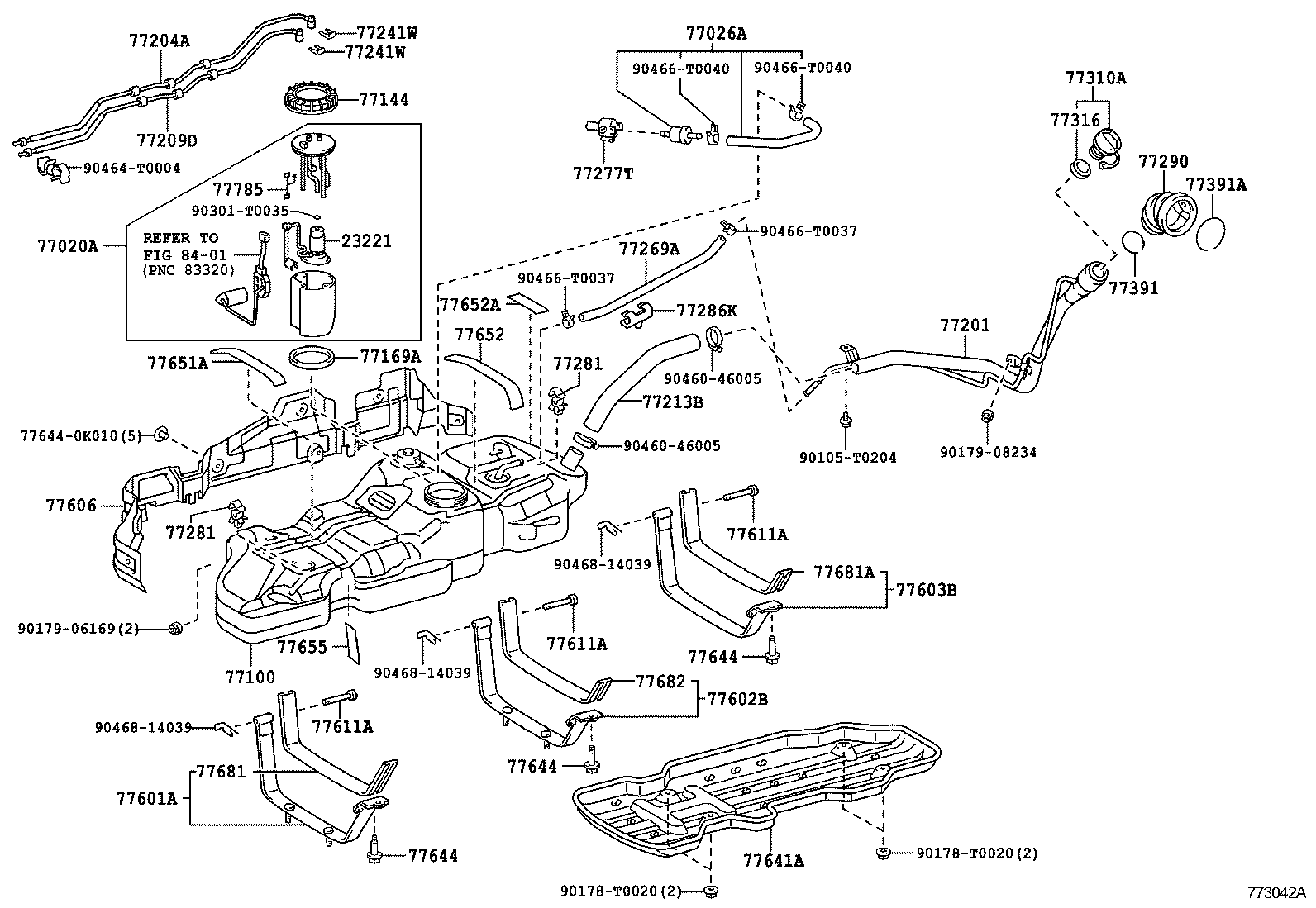  FORTUNER |  FUEL TANK TUBE