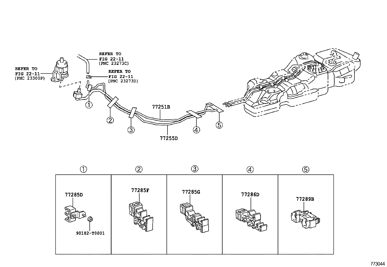  FORTUNER |  FUEL TANK TUBE