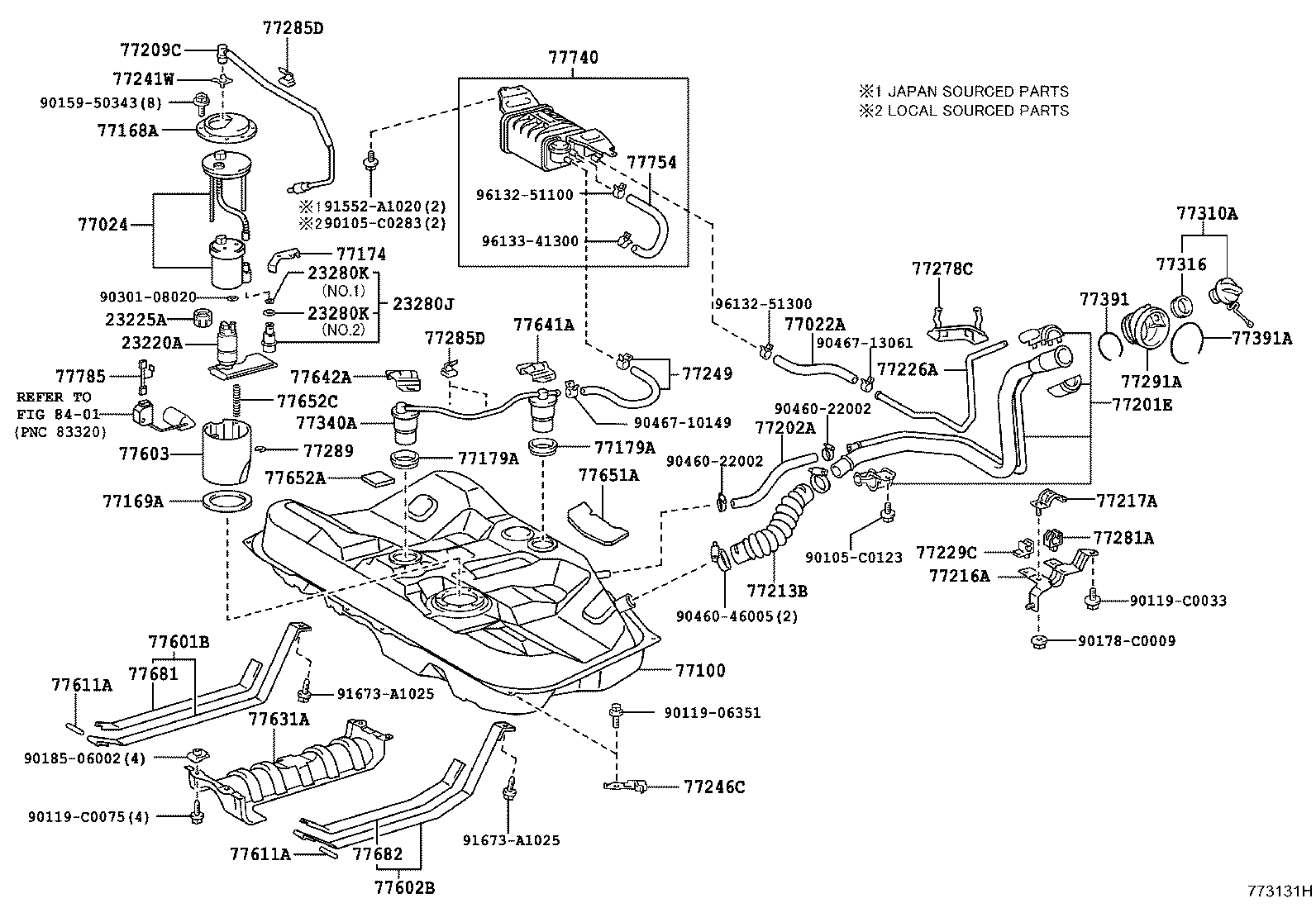  CAMRY HYBRID CHINA |  FUEL TANK TUBE