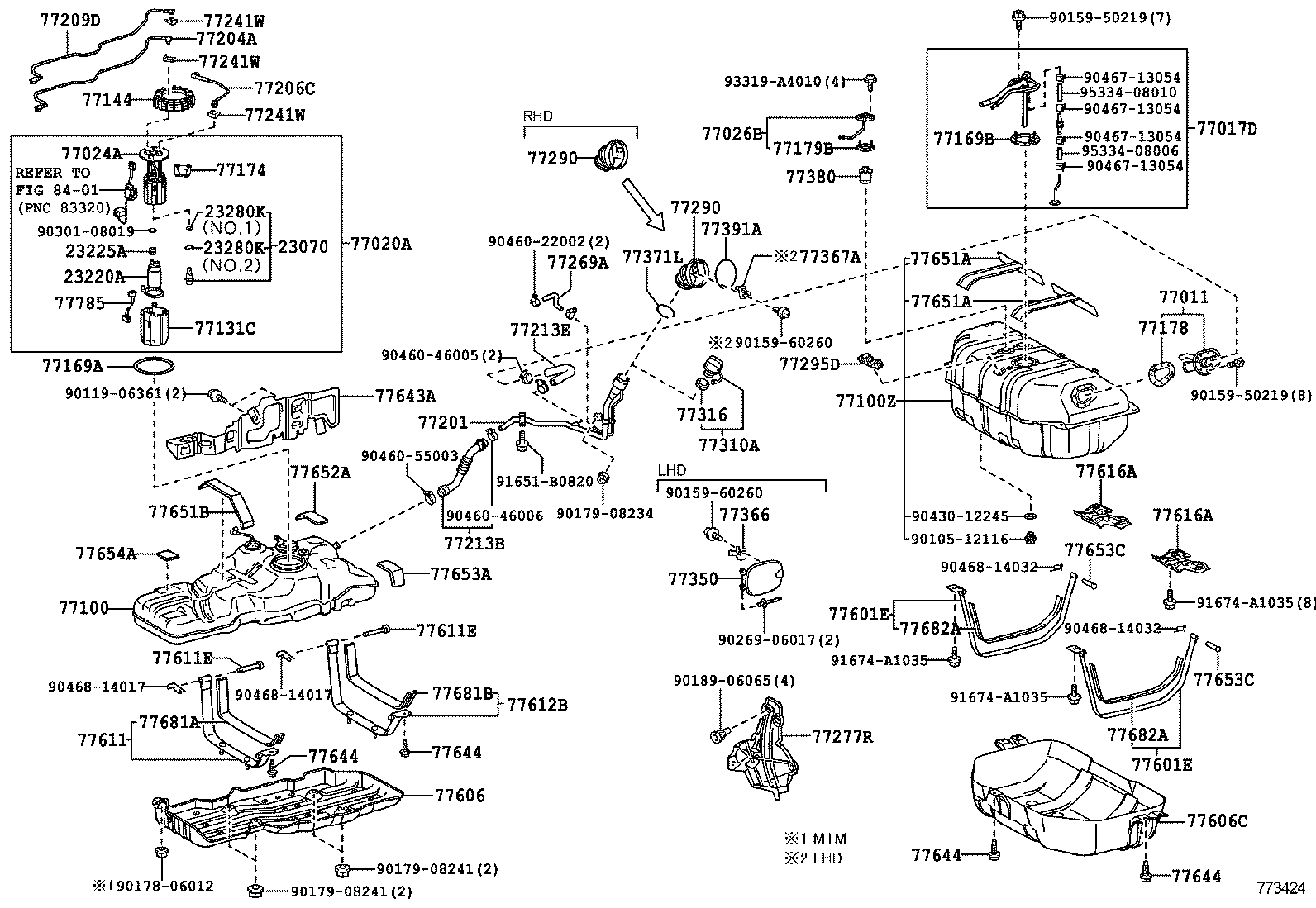  FJ CRUISER |  FUEL TANK TUBE