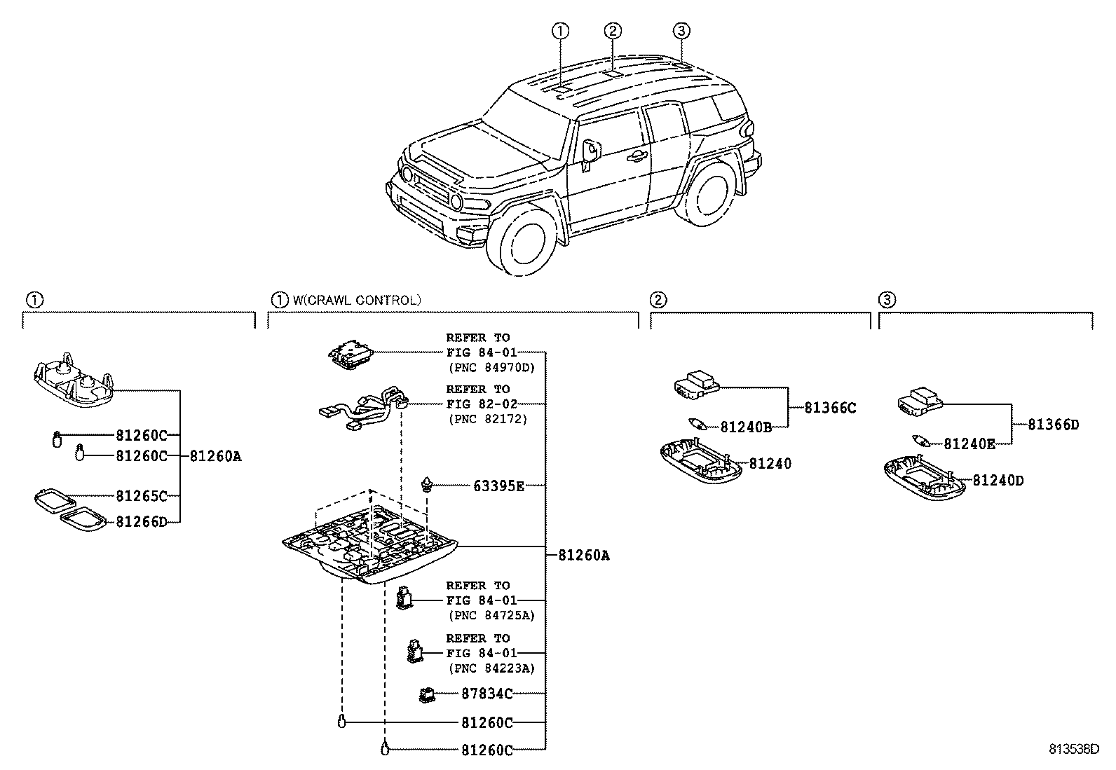  FJ CRUISER |  INTERIOR LAMP