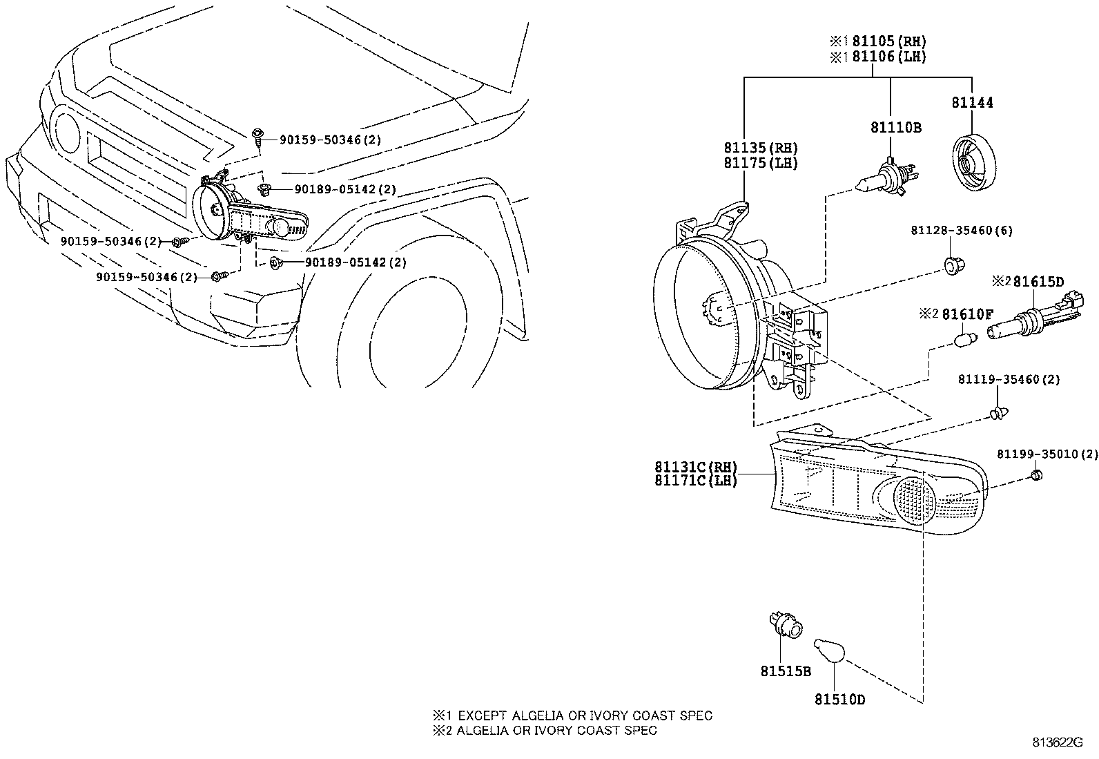  FJ CRUISER |  HEADLAMP