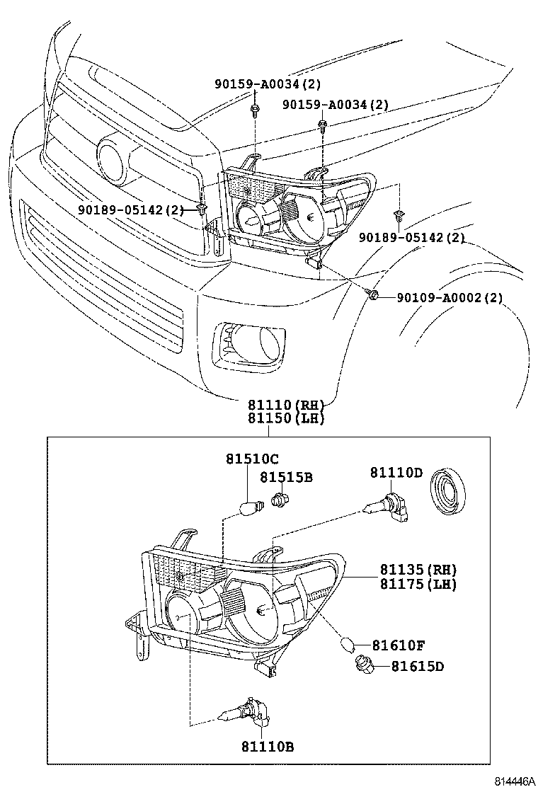  SEQUOIA |  HEADLAMP